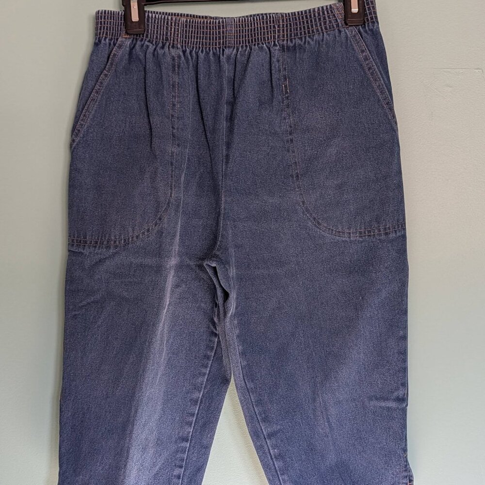 Sport Timer Women's‎ Jean Shorts Size 8 Made In USA 100 % Cotton